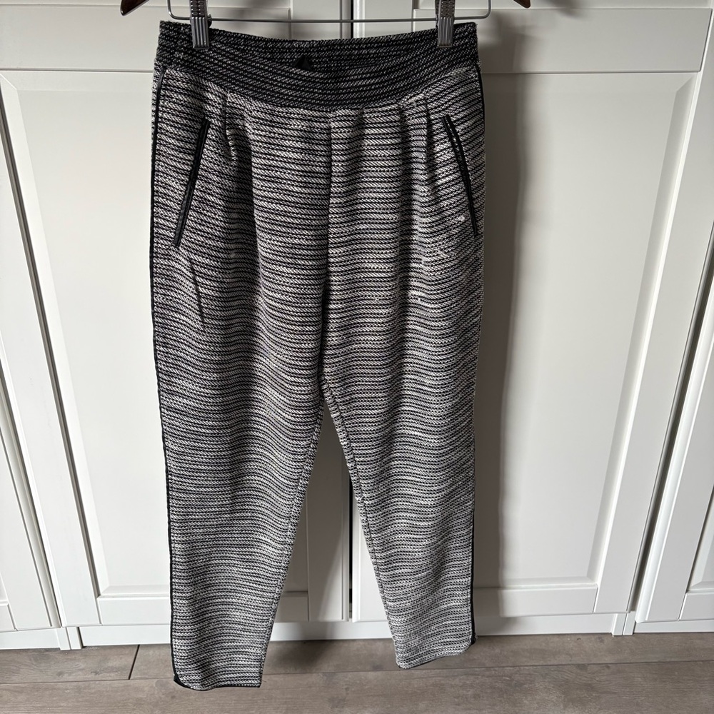 H&M Striped Black and White trousers Size S